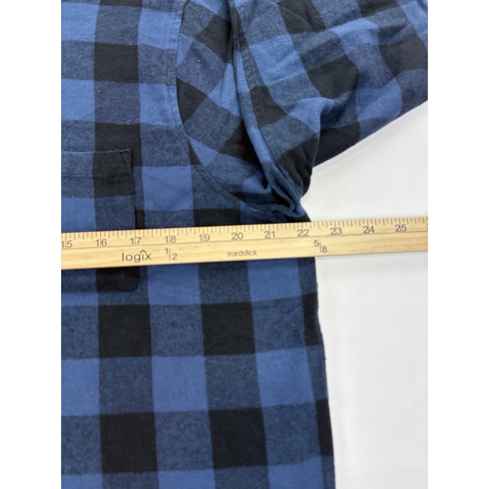 Grateful Dead Button Up Plaid Flannel Blue Medium 2022 - Picture 9 of 15